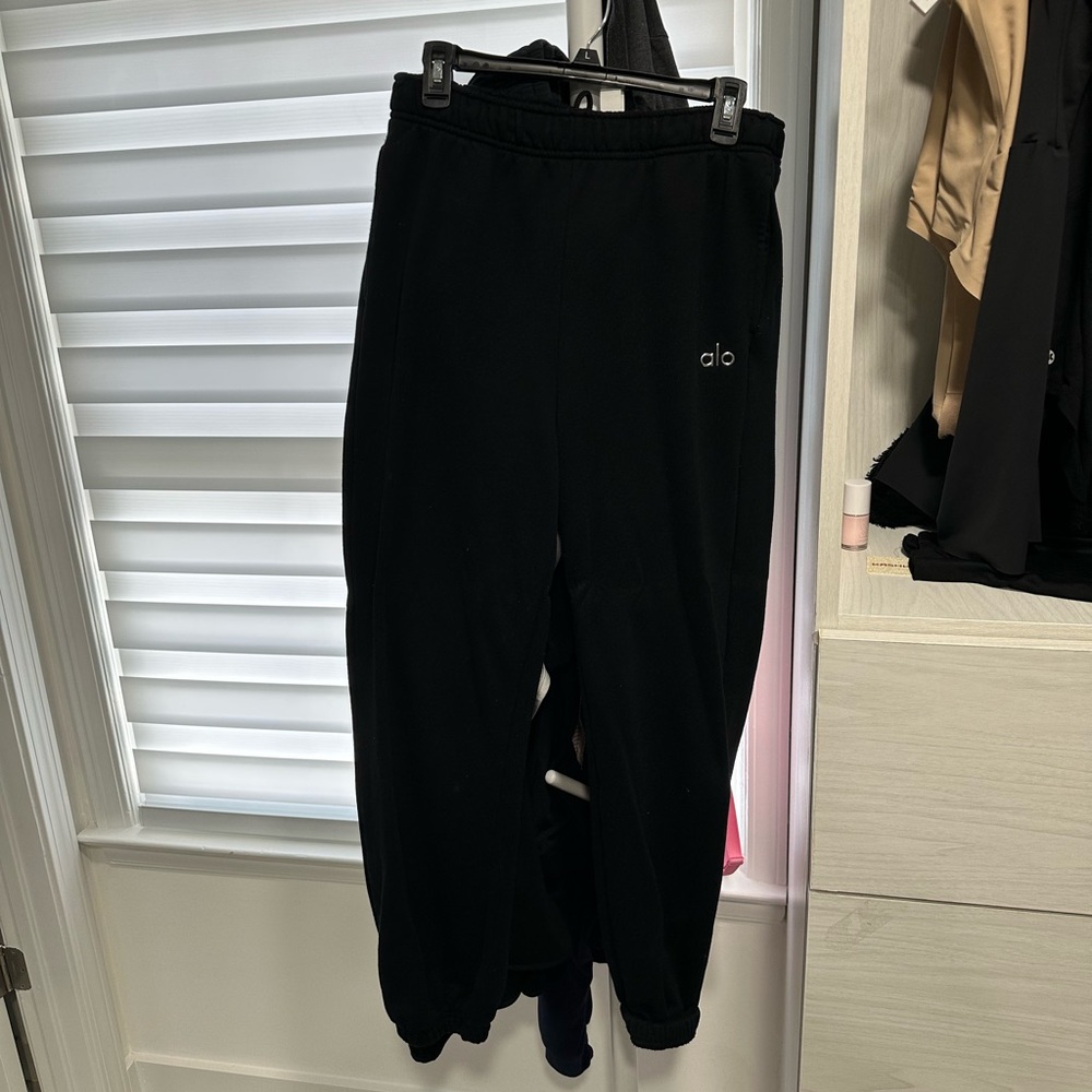 ALO ACCOLADE - BLACK JOGGERS